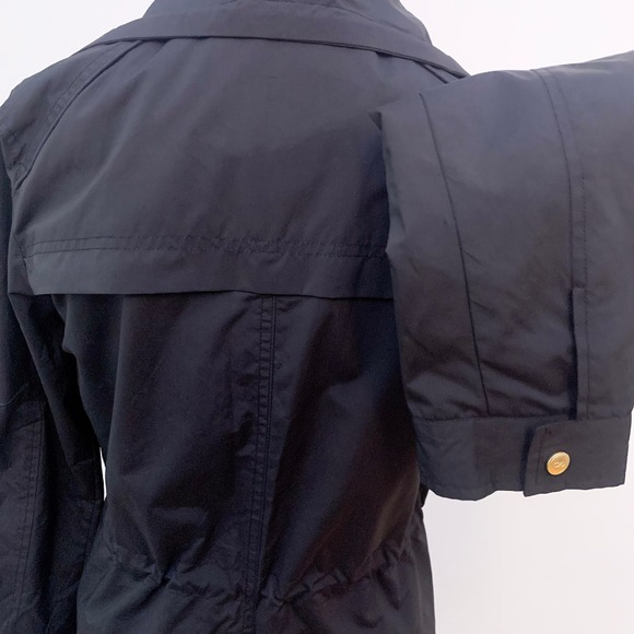 Cole Haan Travel Black Raincoat Coat Size XS - Picture 12 of 14
